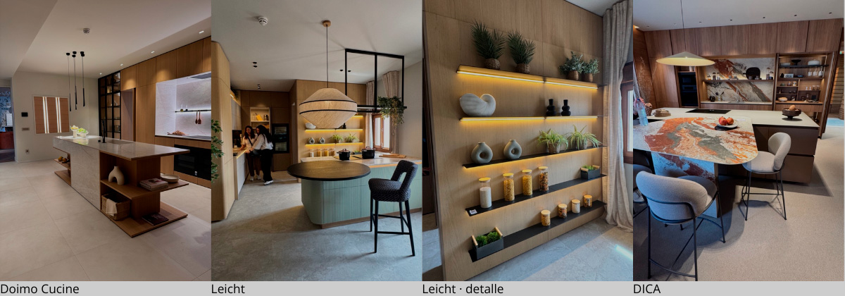 Cocinas contemporáneas en Casa Decor 2026 con madera, piedra clara, luz integrada y almacenaje visible